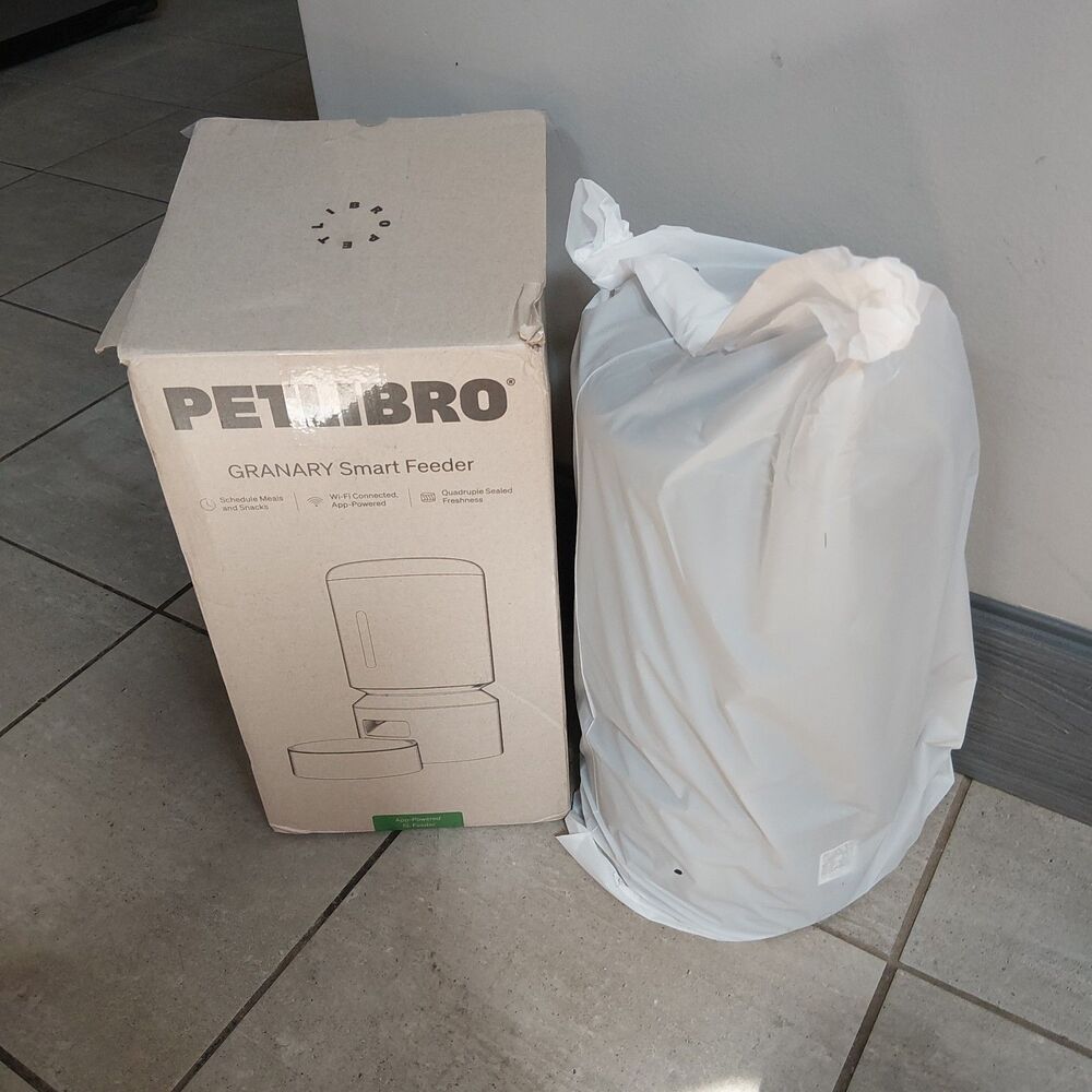 PETLIBRO Granary WIFI 5L PLAF103 Smart Pet Feeder APP WIFI control BLACK NEW
